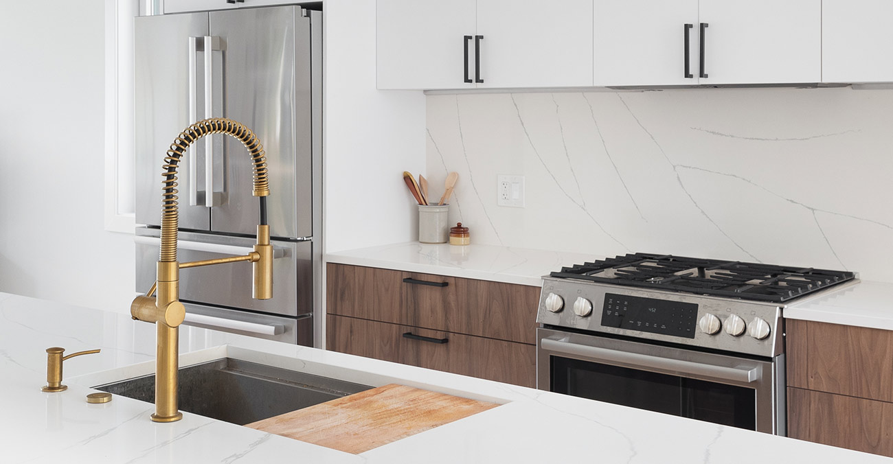 Kitchen just newly renovated